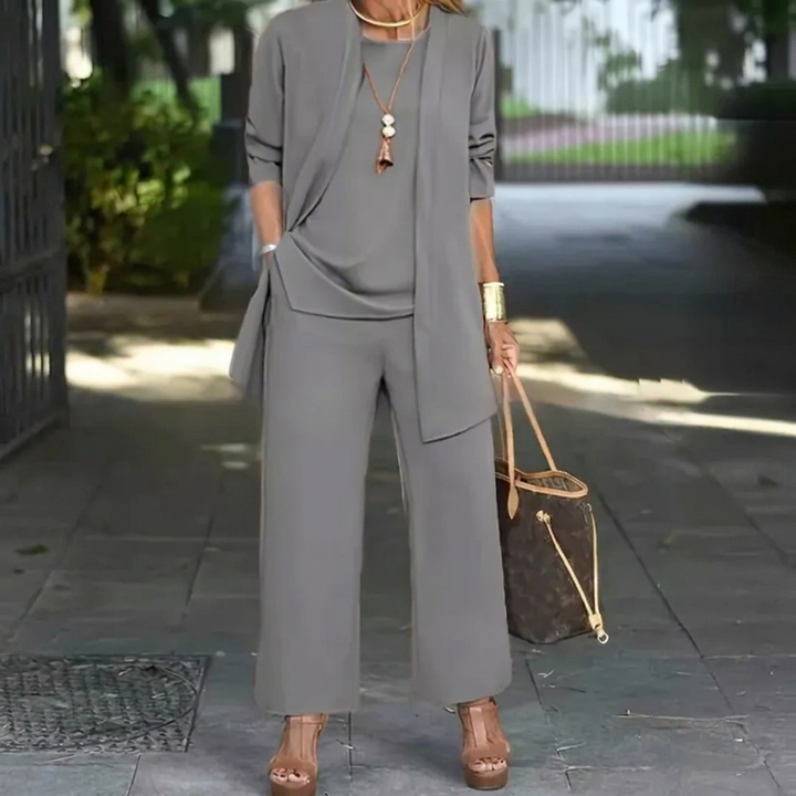 Elegant 3-Piece Cardigan Set for Women