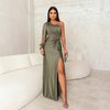 One Shoulder Formal Maxi Dress