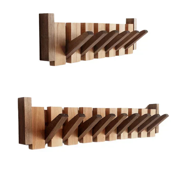 MelodyRack | Piano-Inspired Wooden Coat Rack