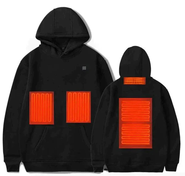 Beheizter Winter-Hoodie Unisex - ThermaHoodie