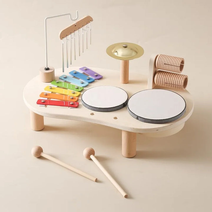 Wooden Music Set for Babies - Creativity and Development