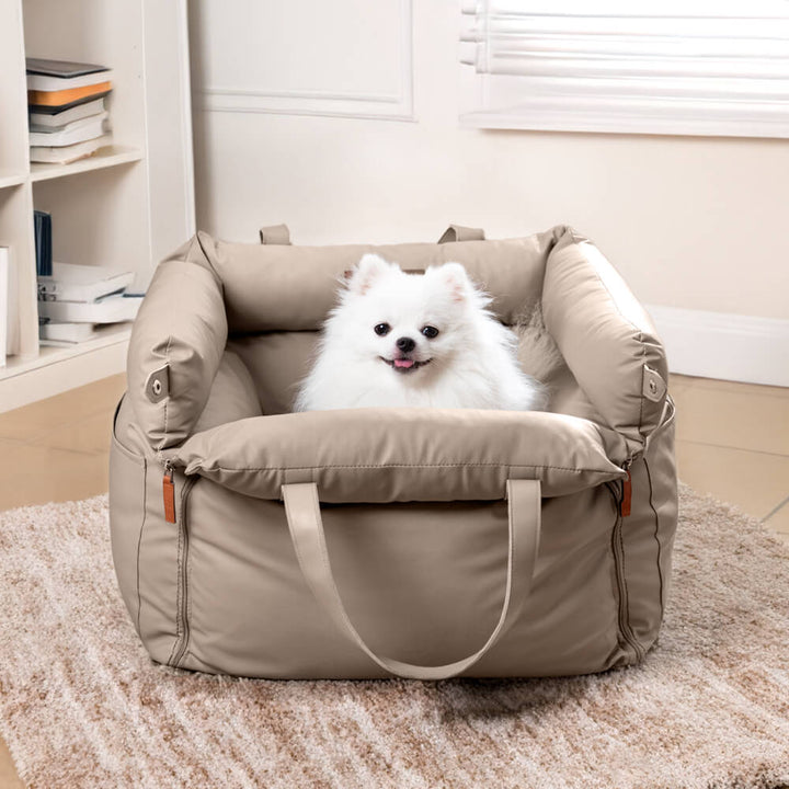Comfortable Winter Car Seat for Dogs - PawLuxury