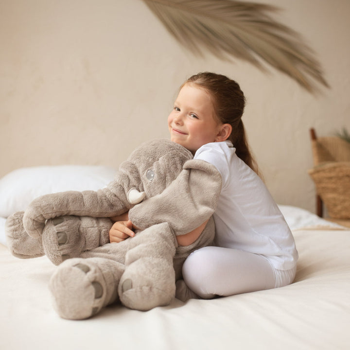 PlushElephant Cushion – Super Soft and Comfortable for Babies and Children