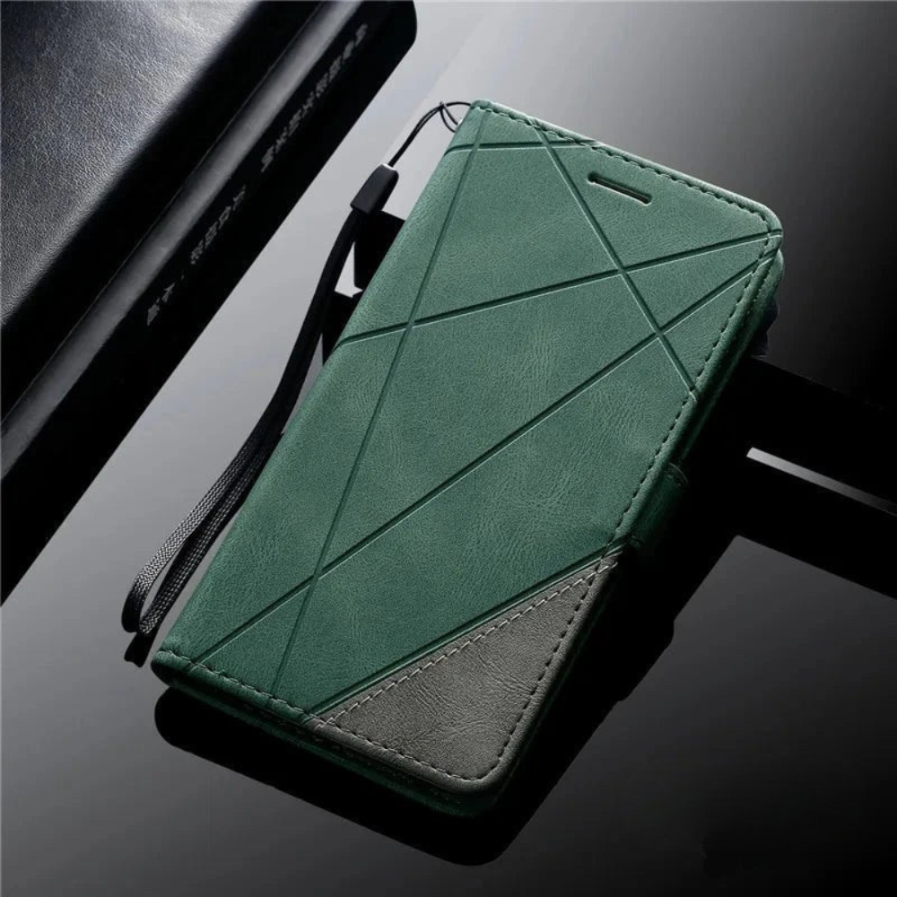 Foldable Leather Case for Smartphones