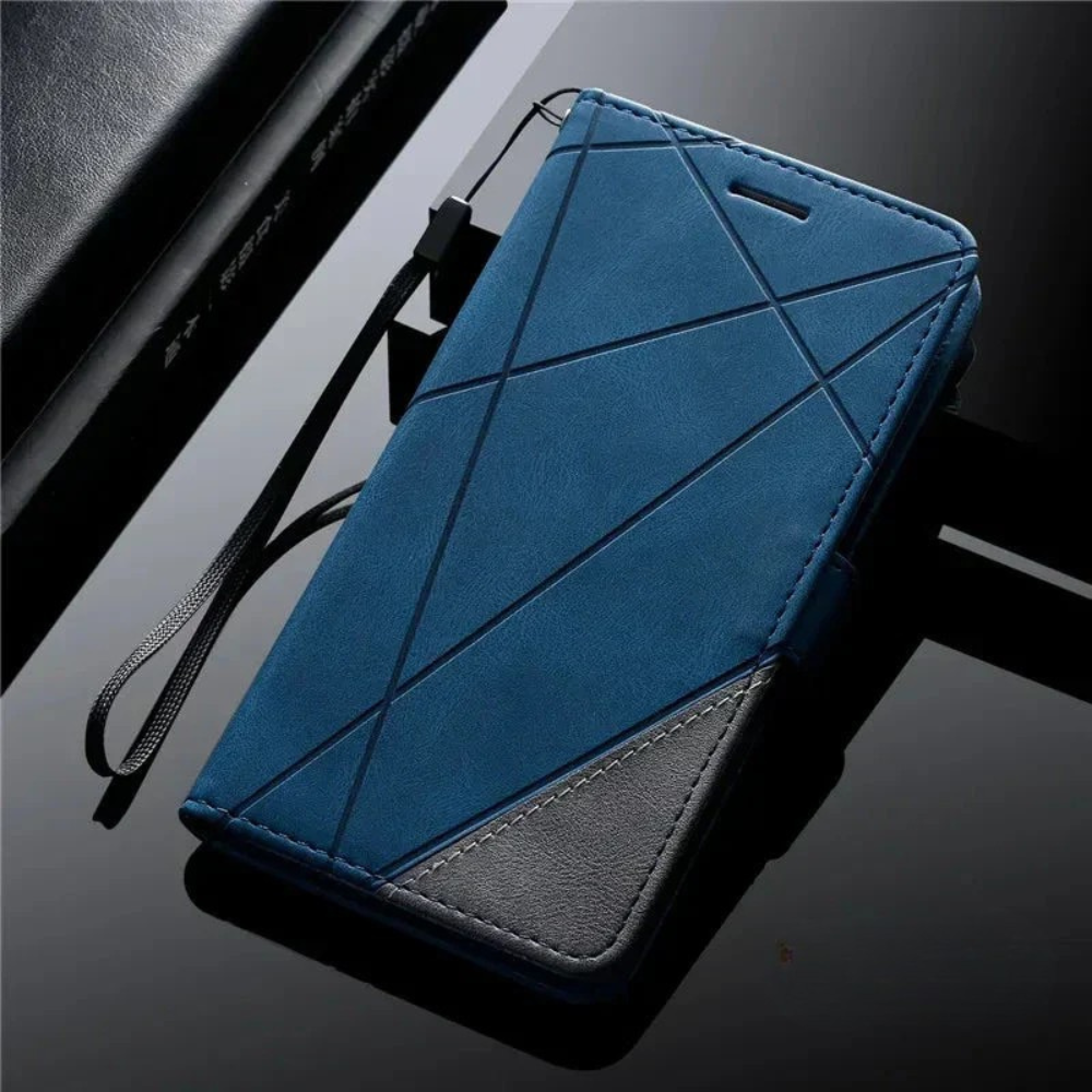 Foldable Leather Case for Smartphones