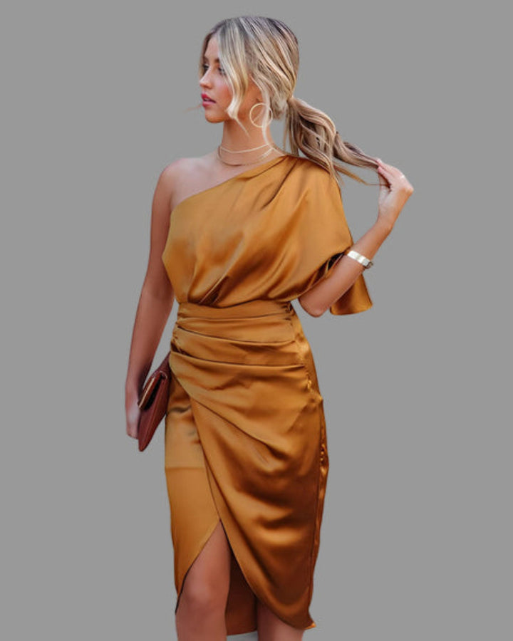 Modern Women’s Dress – Ottilie Elegance in Colours