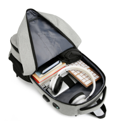 Waterproof Laptop and Lunch Backpack with USB Port – Multi-Compartment Travel Bag