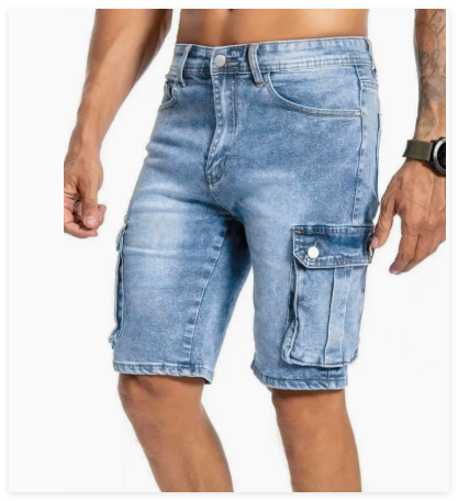 Men's Urban Denim Shorts – Comfortable and Practical