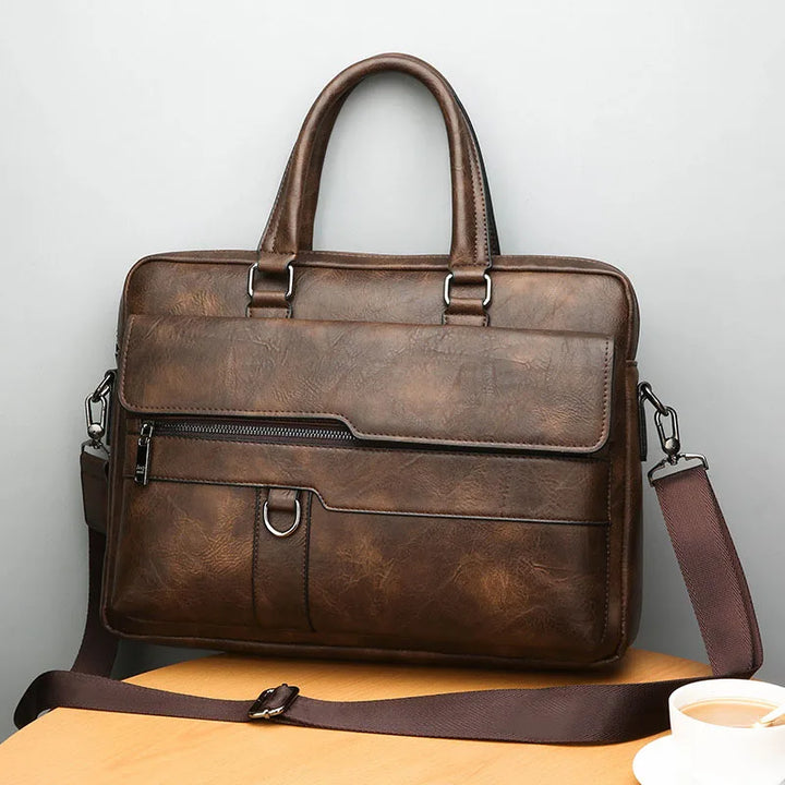 Stylish Leather Shoulder Bag for Men