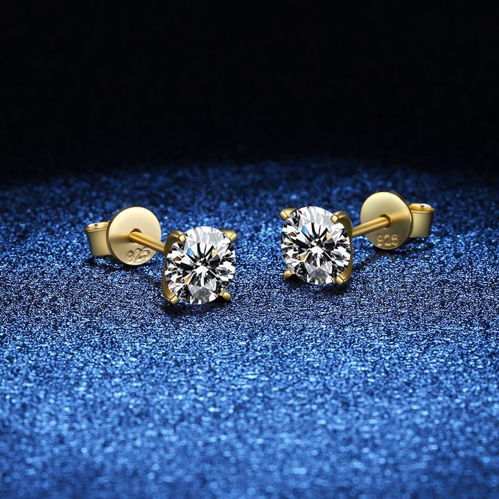 Elegant Silver Earrings with Subtle Cubic Zirconia Details