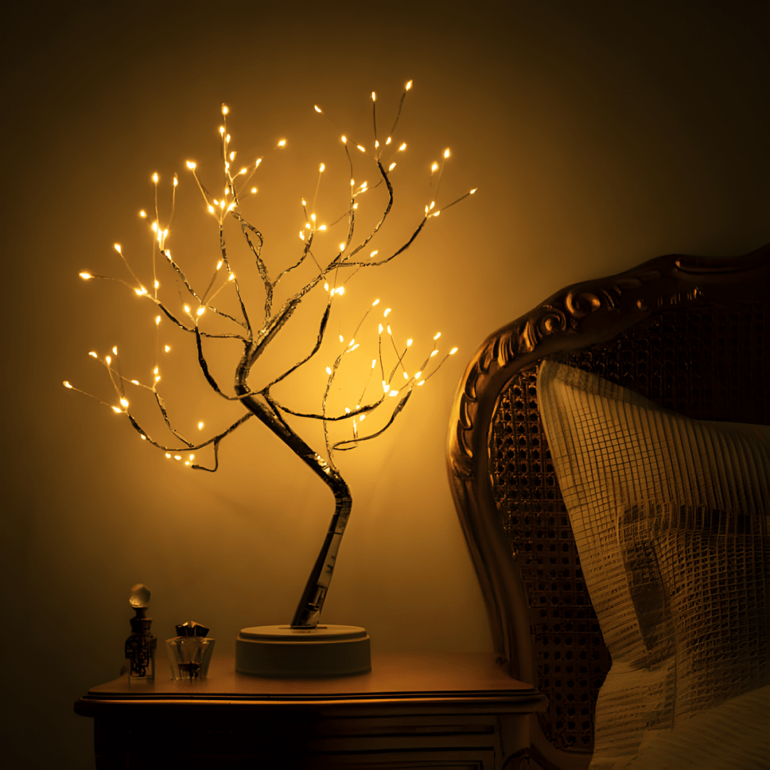 Relaxing Tulip Tree Lamp