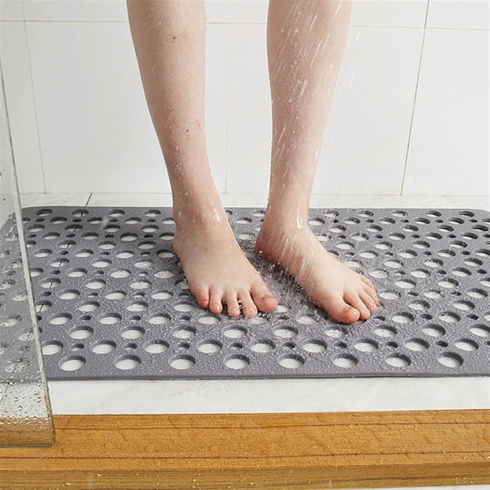Non-Slip Antibacterial Shower Mat – GripGuard