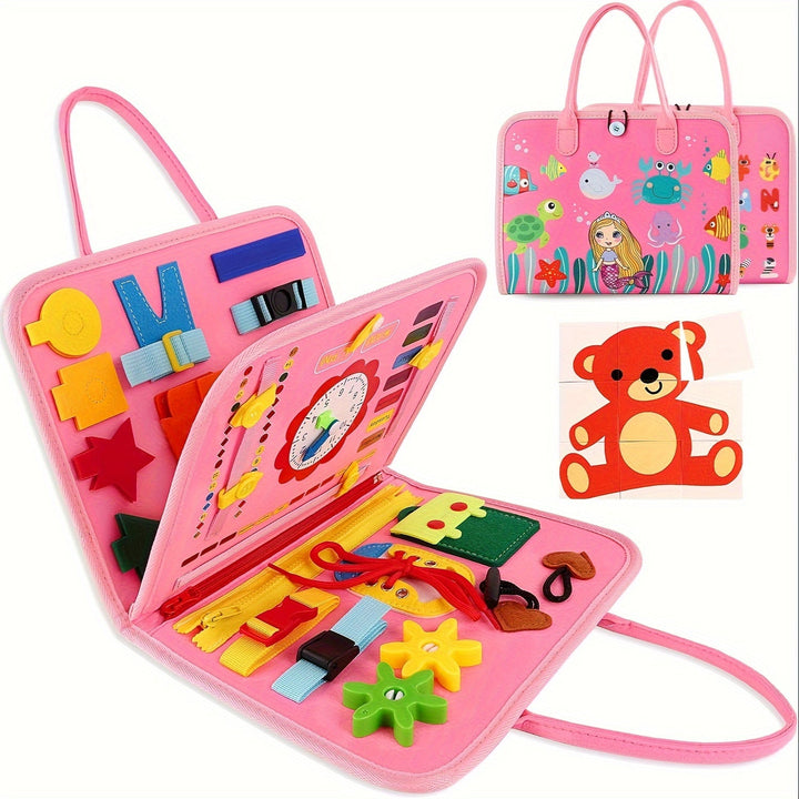 25-in-1 Panel - Educational Sensory Toy for Children