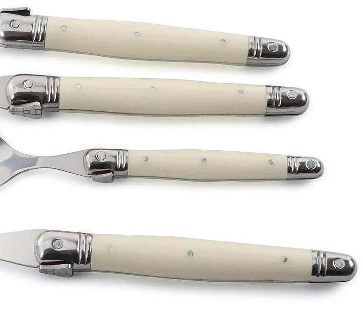 IvoryElegance – Luxury Laguiole Cutlery Set with Timeless Style
