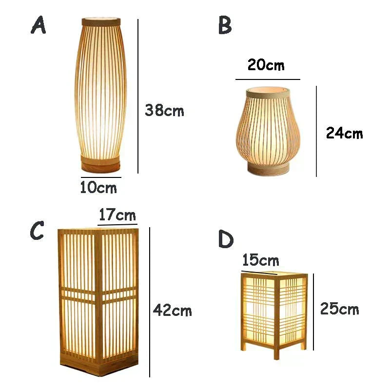 Japanese-Style Table Lamp – KiraLamp