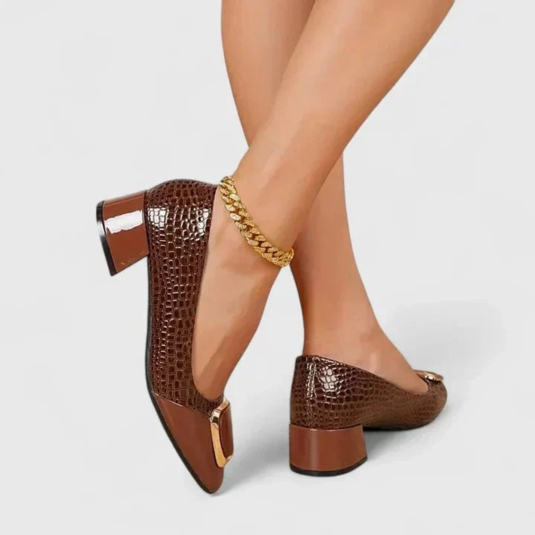 Elegant orthopaedic loafers for women