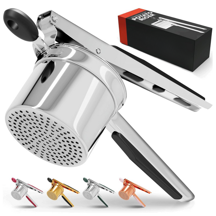 Perfect Mashed Potatoes: Heavy-Duty Stainless Steel Potato Masher