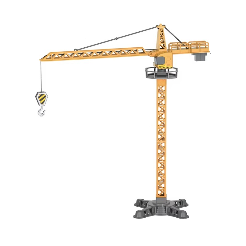 Construction Site Toy Set - Excavators & Cranes - Creative Play