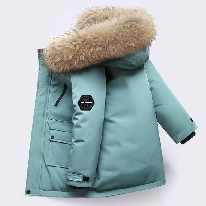 Children's Winter Jacket - Waterproof and Warm | Slim Fit Design