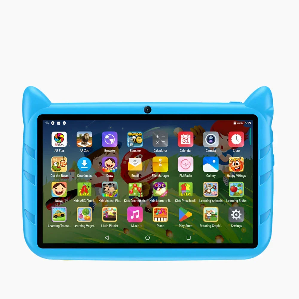 7-Inch Kids' Tablet - Android 9.0 Operating System, 4000 mAh Battery, 2+16 GB RAM