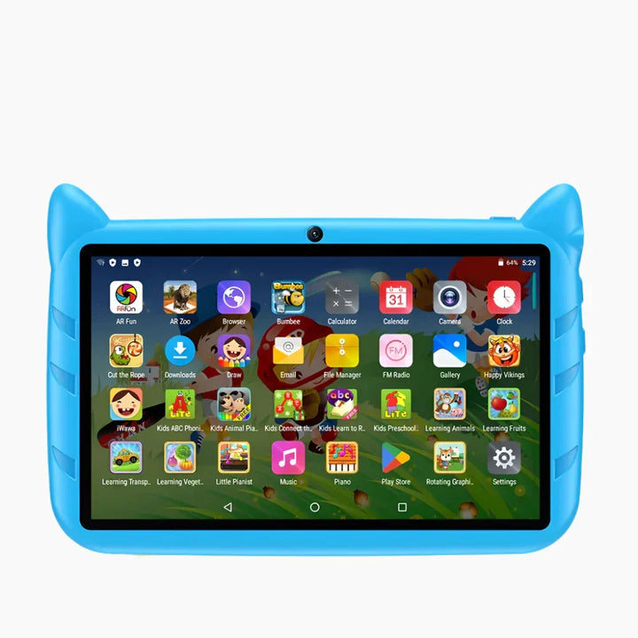 7-Inch Kids' Tablet - Android 9.0 Operating System, 4000 mAh Battery, 2+16 GB RAM