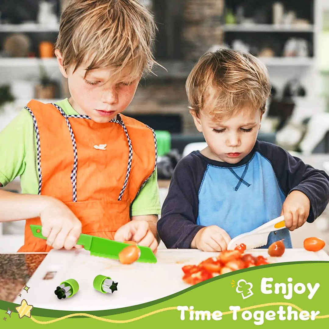 Junior Chef Set - Safe Kitchen Set for Children | Safe Cutting