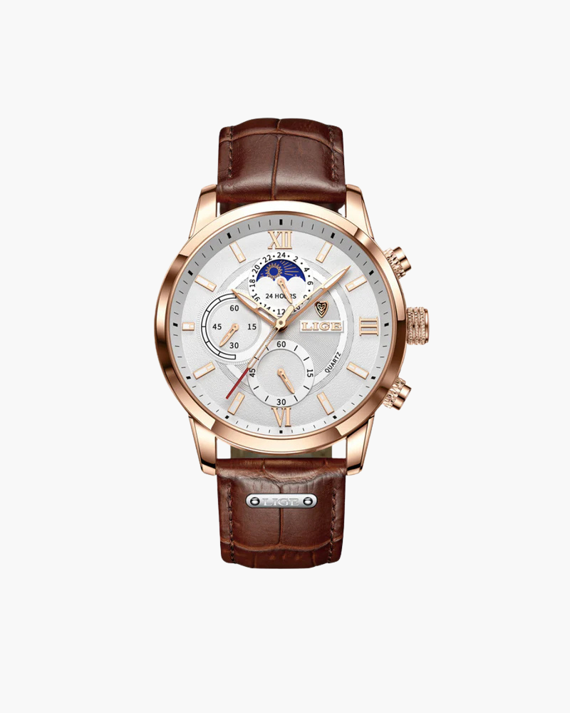 Classic Waterproof Watch for Men - Elegance and Quality