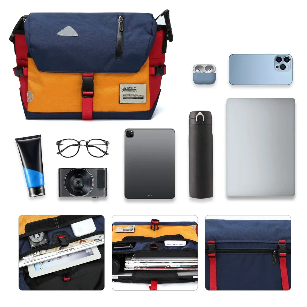 Luke | Classic Waterproof Shoulder Bag – Comfort & Style