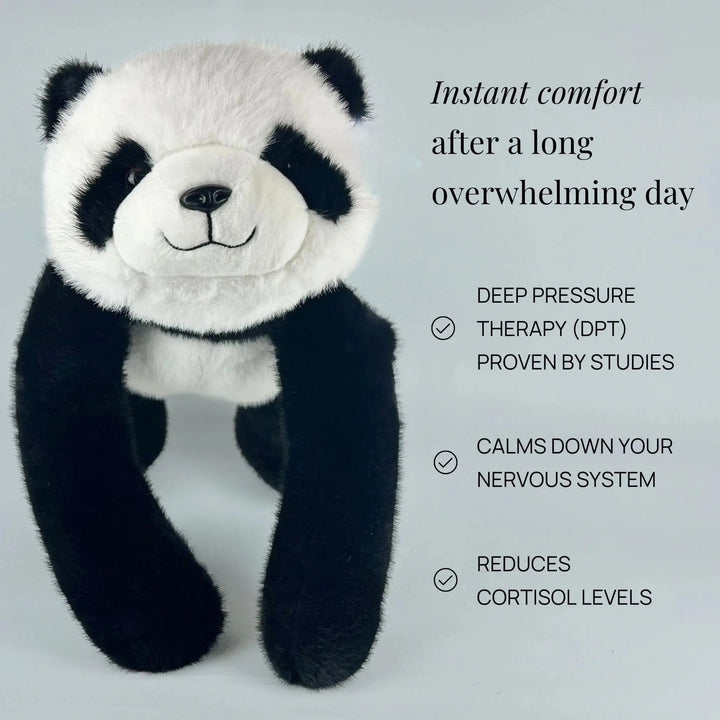 Soft 45 cm Stress-Relief Plush Toy with Long Hugging Arms