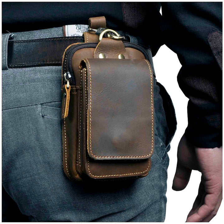 Leather Men’s Hip Bag