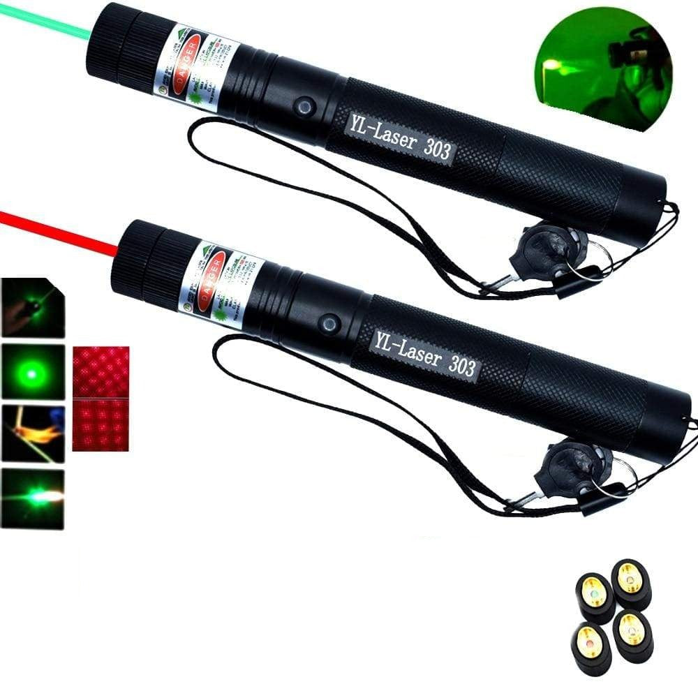 High-Performance Laser Pointer 303 | Powerful Green Beam for Long Distances