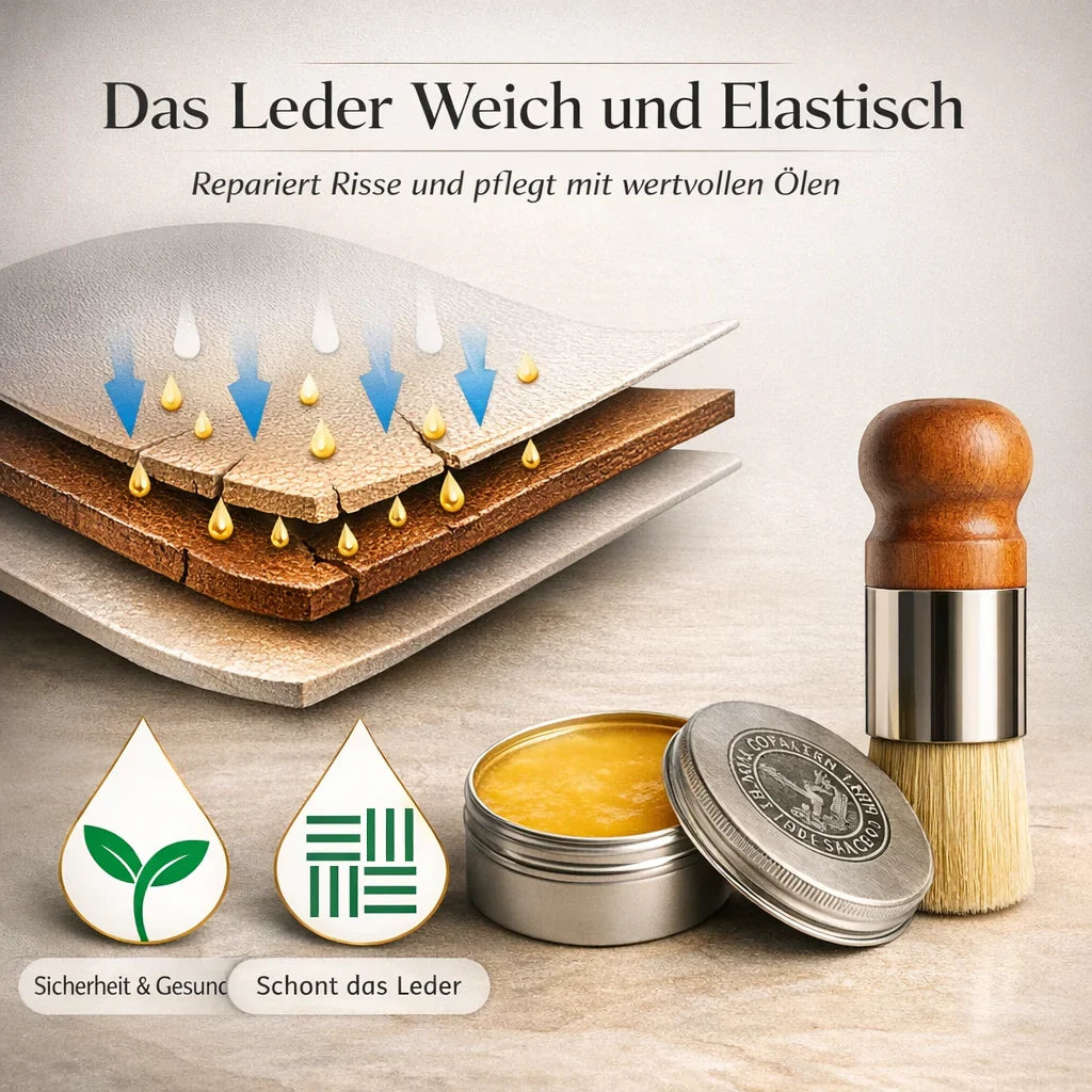 Leather Care for Sofas, Cars, Shoes and More | Leather Balm for Well-Kept Leather | PelleLucida