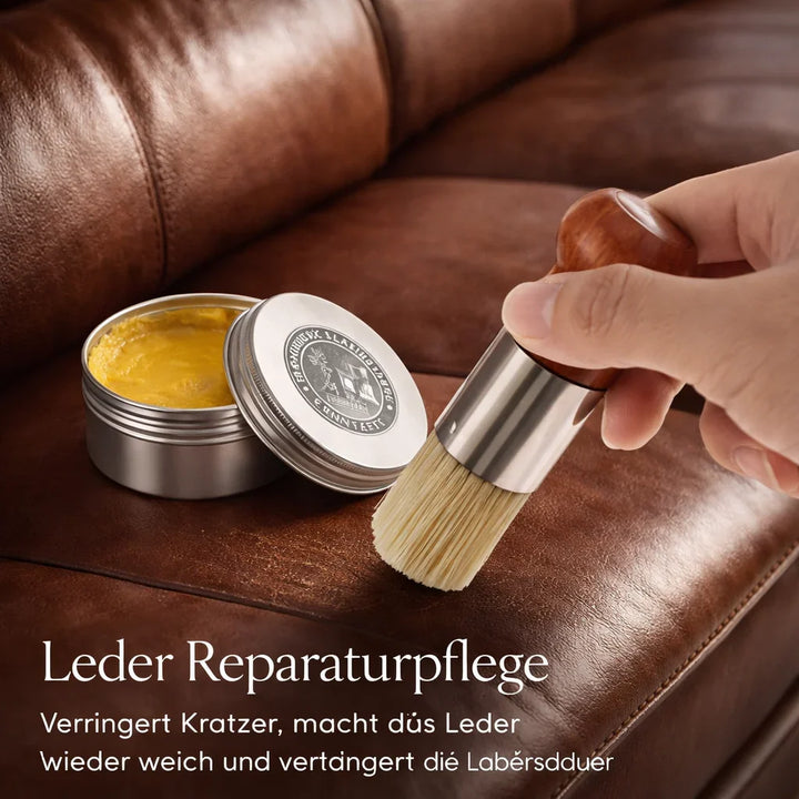Leather Care for Sofas, Cars, Shoes and More | Leather Balm for Well-Kept Leather | PelleLucida