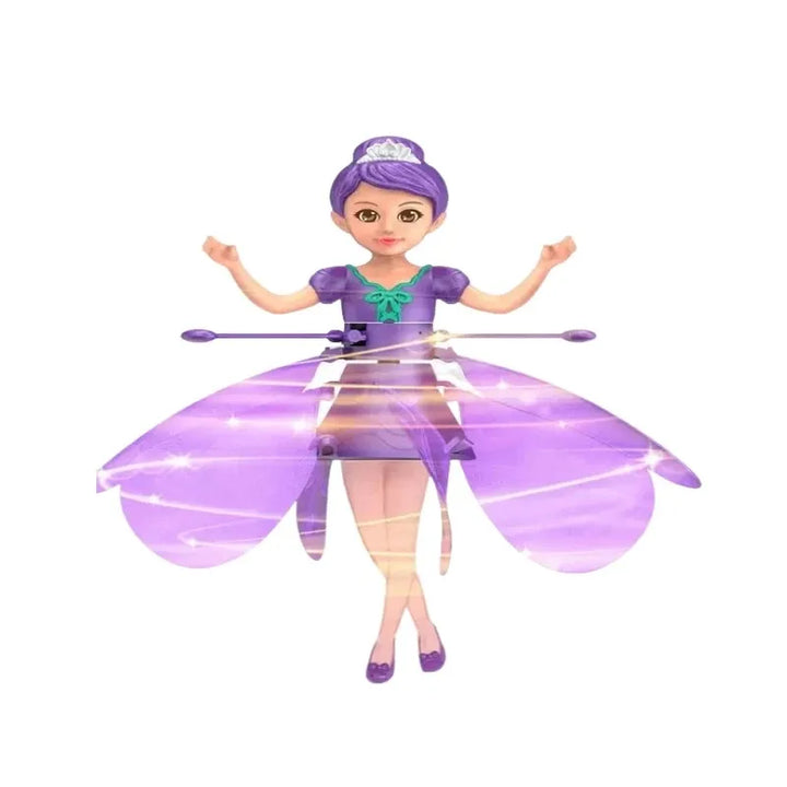 Flying Doll with Light - Dance Simulation and Gesture Control - Magical Flying Toy for Children