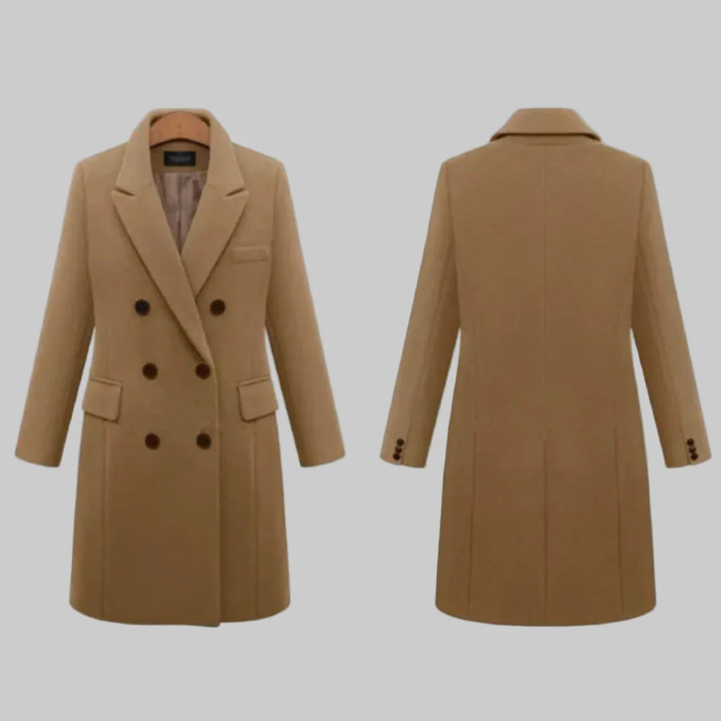 Women’s Long Winter Coat – Elegant Coverage with Winter-Ready Style