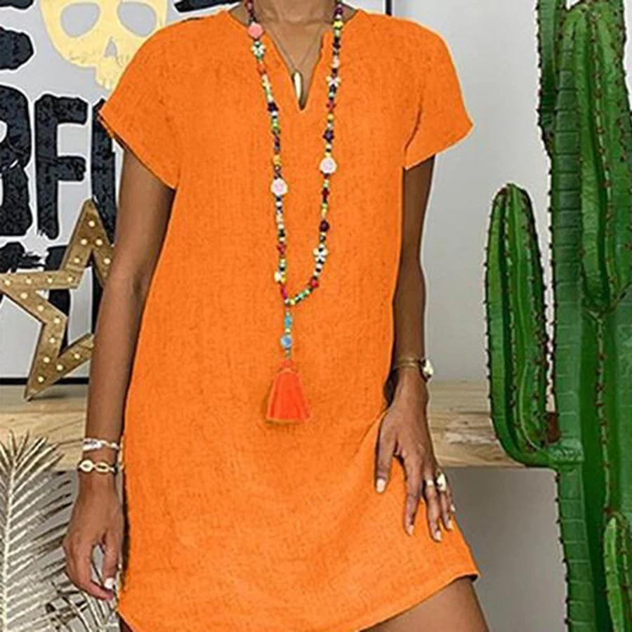 Lightweight Women's Dress - Comfortable Summer Style