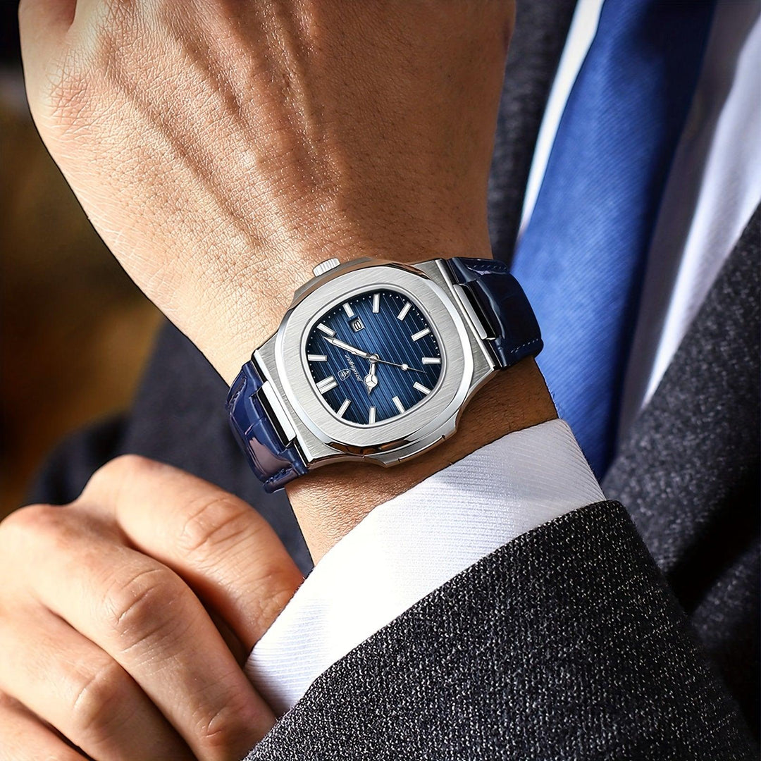 Elegant and Sturdy Men's Watch - ValorLuxe