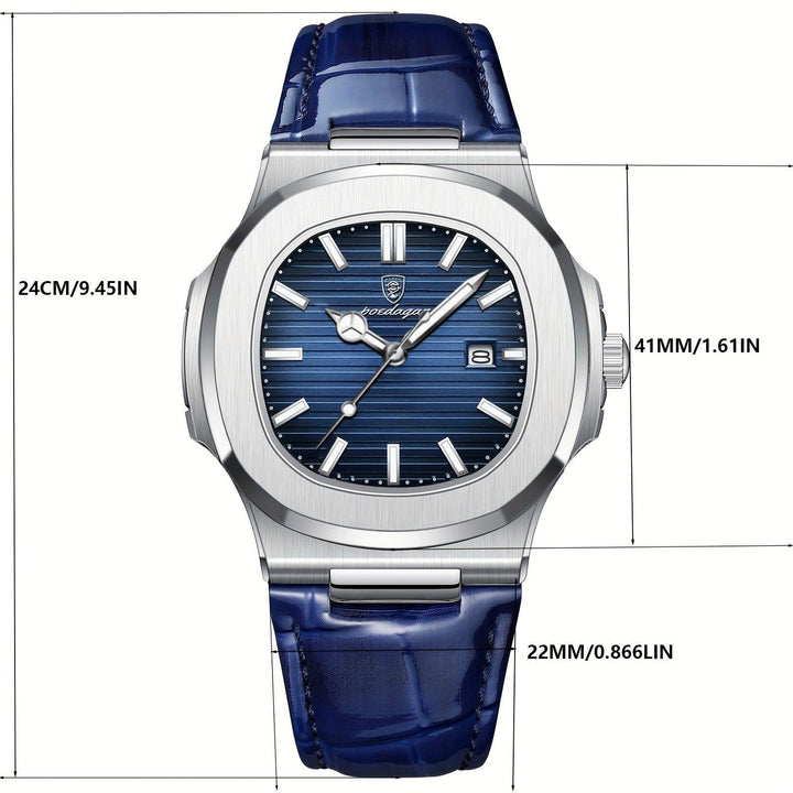 Elegant and Sturdy Men's Watch - ValorLuxe