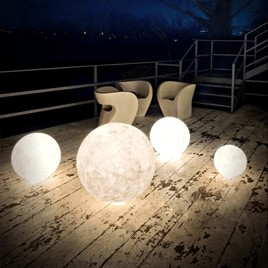 Magic Moon Lamp - Wireless Touch Control | Wooden Base