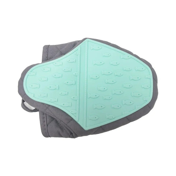 Fish-Shaped Silicone Oven Glove & Multifunctional Kitchen Tool - Finley