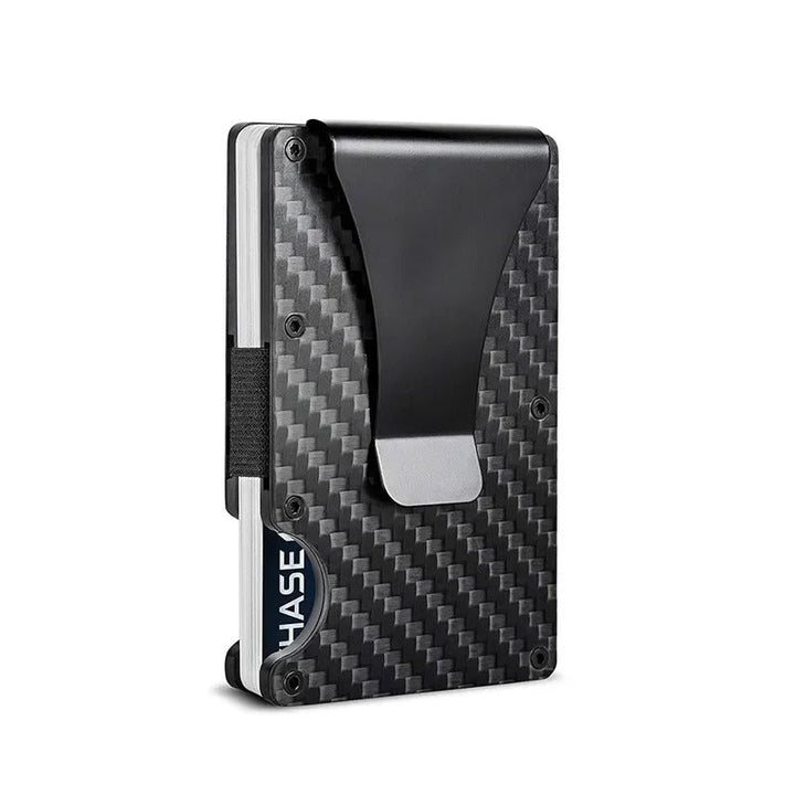 Matte Cobalt Titanium Wallet – Slim and Elegant RFID Wallet for Men and Women