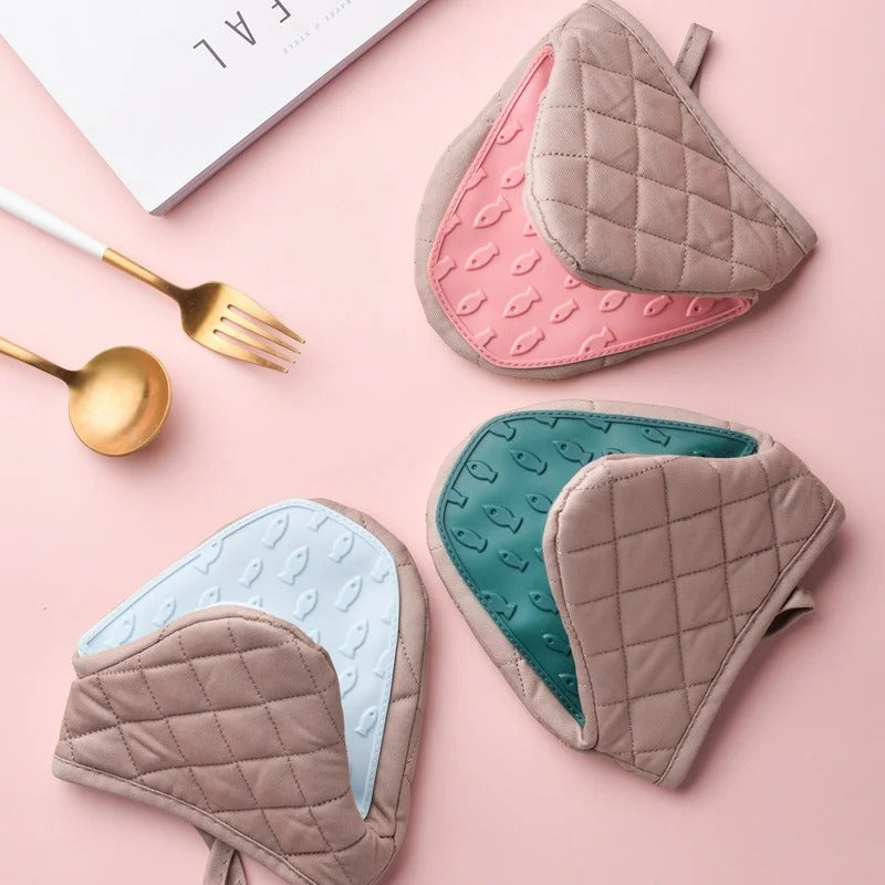 Fischförmiger Silikon-Ofenhandschuh & Multifunktionales Küchenwerkzeug - Finley