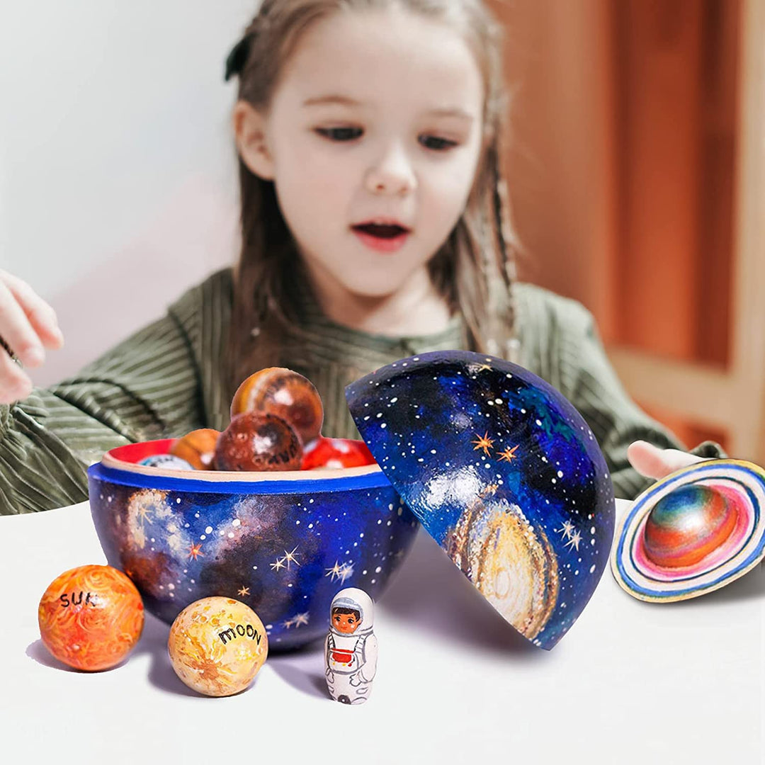 Galaxy Quest Wooden Planet Set – Educational Adventure for Kids