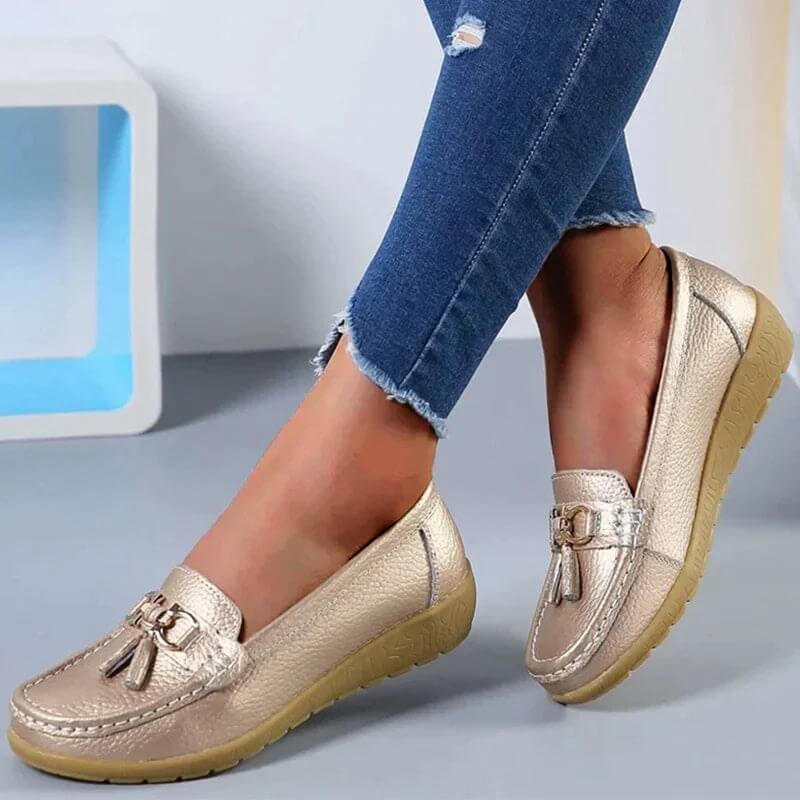Orthopaedic Leather Loafers – Isabella