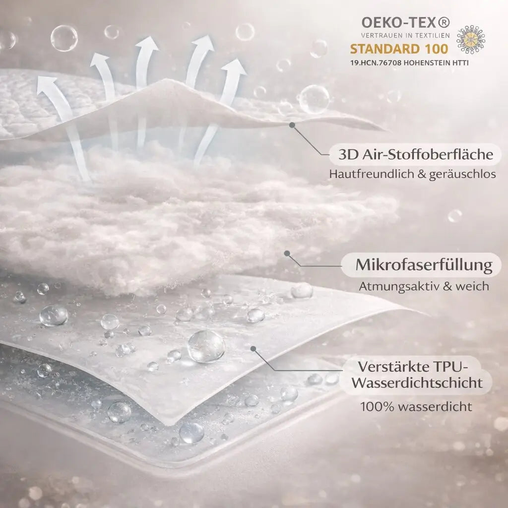 Mattress Protector | Waterproof Mattress Cover | SchlafLux