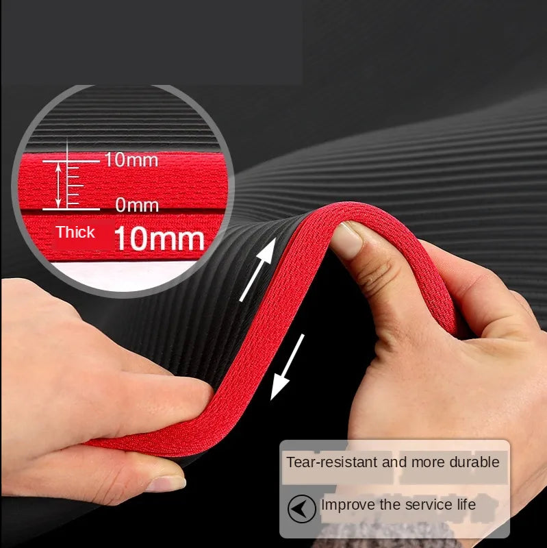 Extra Thick Non-Slip Yoga Mat - FlexiMat