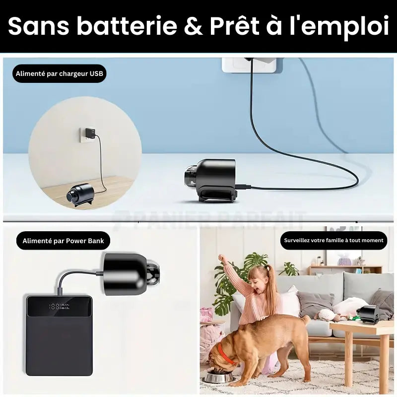 Mini Wireless Spy Camera - Secure HD Surveillance