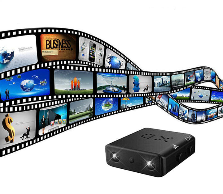 Mini HD Camera with Audio for Discreet Surveillance and Security