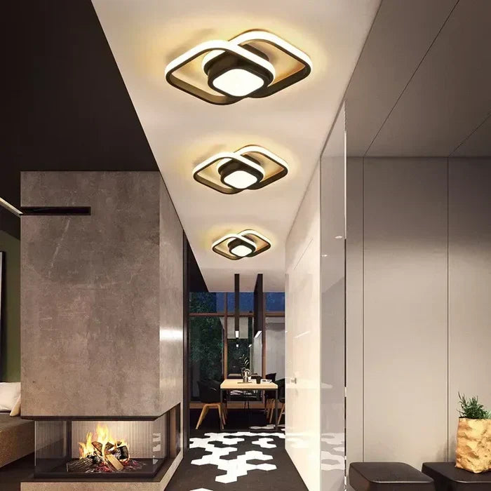 Moderne LED-Deckenlampe - Energiesparendes Design | 24 cm
