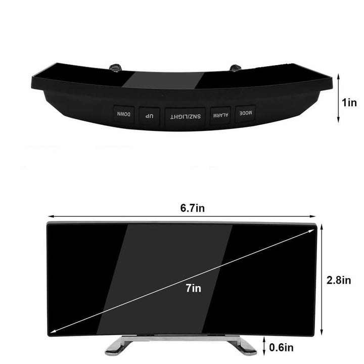 Atmospheric LED Alarm Clock